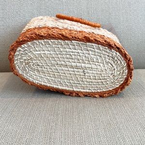 Kaanas Buenaventura Handwoven Straw Bag- Natural main image 1